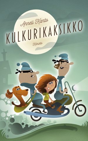 Janne Kallion kansi Anneli Kannon kirjaan Kulkurikaksikko