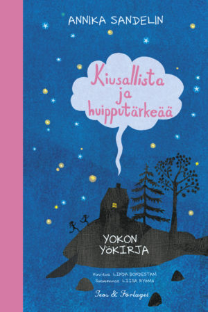 Annika Sandelin jatkaa 11-vuotiaan Yoko-tytön päiväkirjasarjaa Kiusallista ja huipputärkeää (kuv. Linda Bondestam, suom. Liisa Ryömä).