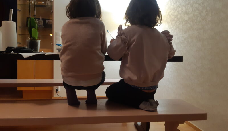 Ihaninta 5-vuotiaiden kolmosten kanssa 1/2