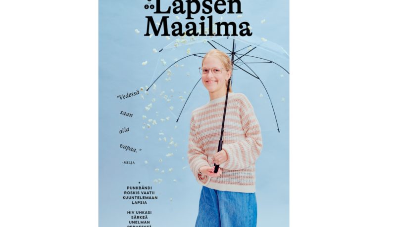 Syyskuun kansimalli Milja: ”Vedessä olen vapaa”