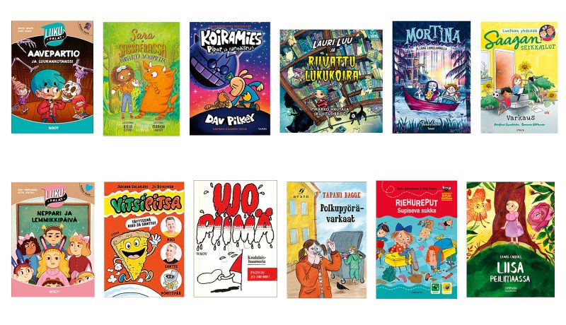 Kuukauden kirjat: Lukijaystävälliset lastenkirjat innostavat lukemaan