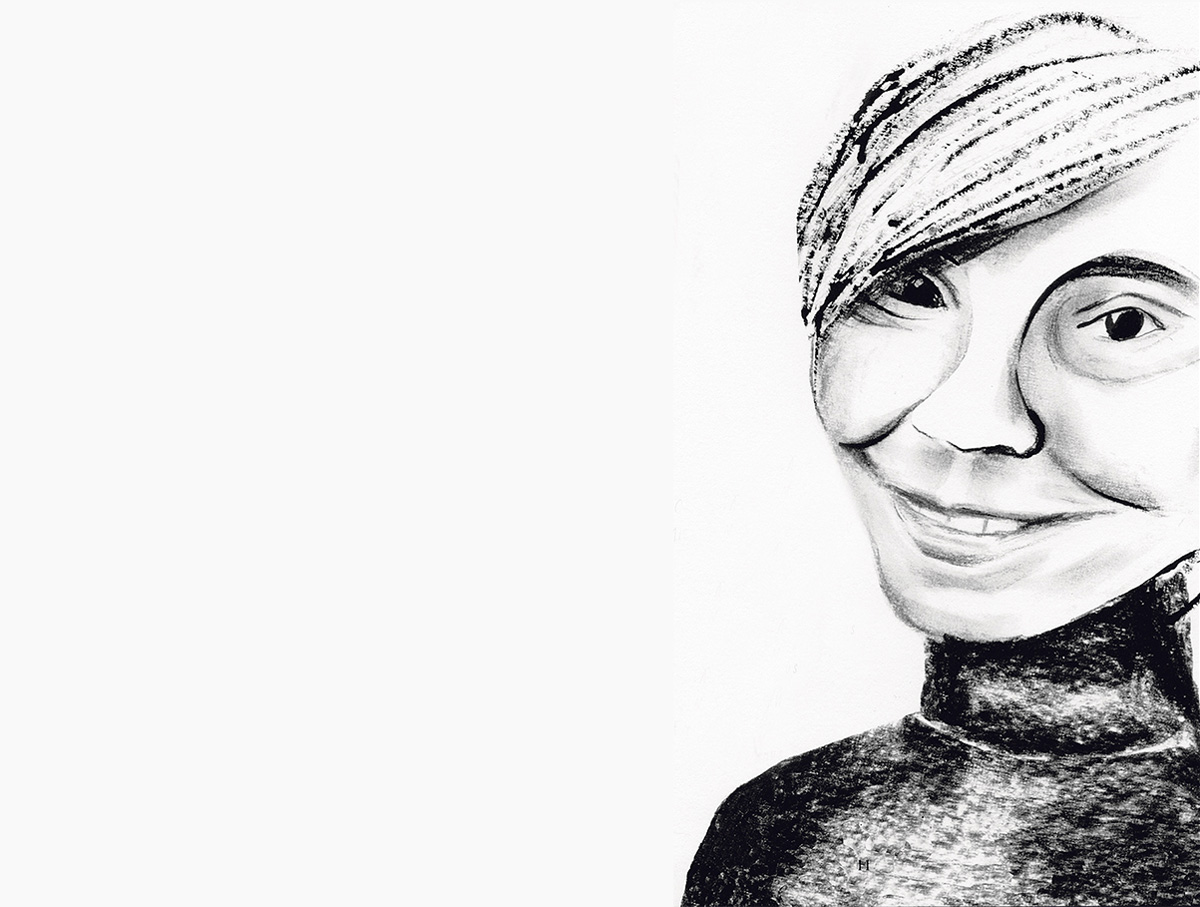 Mustavalkoinen, kuvitettu Tove Jansson.