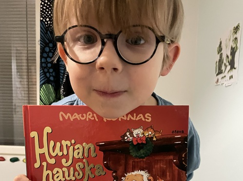 Hurjan hauskaa joulun odotusta